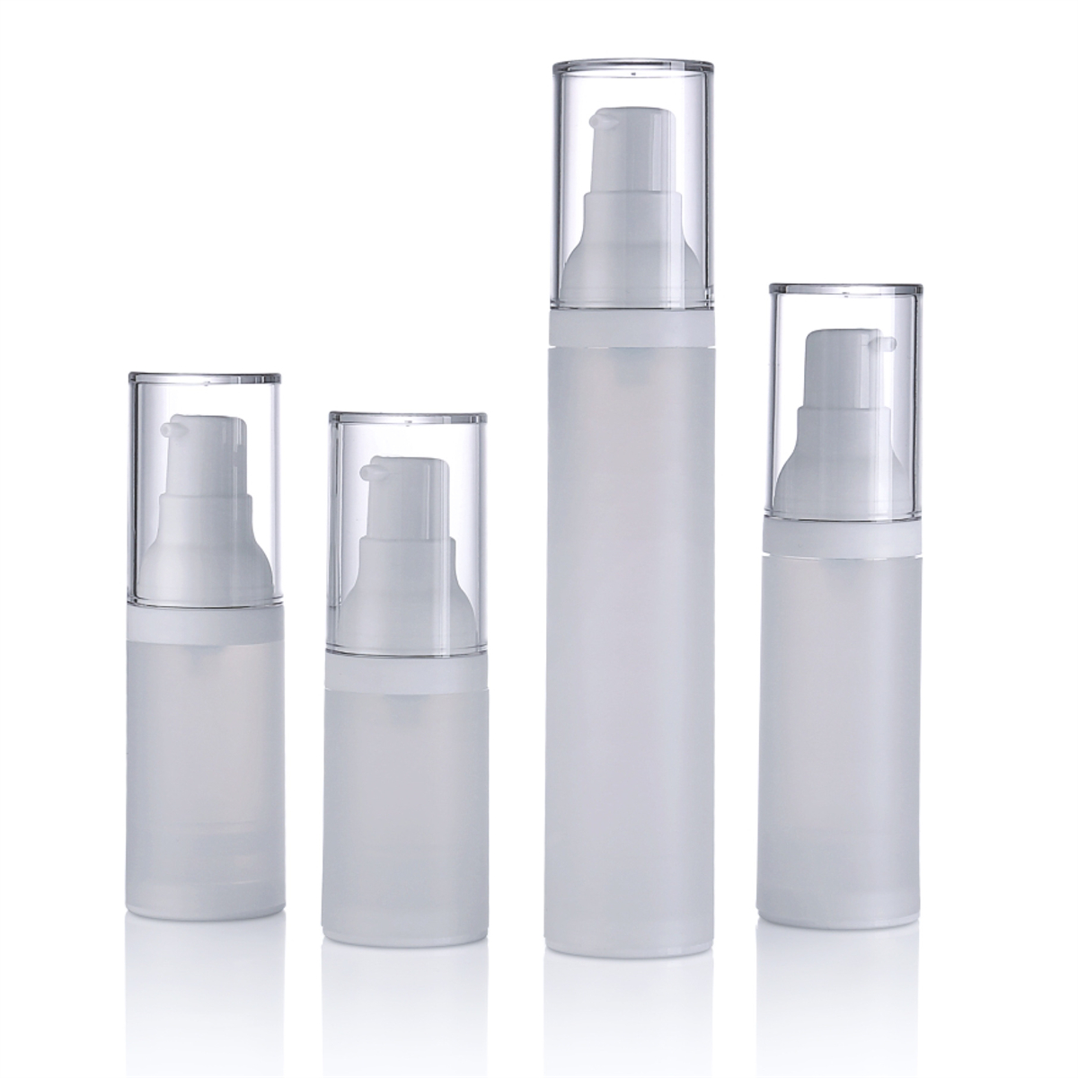 15ml 20ml 30ml 50ml Frosted Desktop Chai không khí PP bình nhũ tương