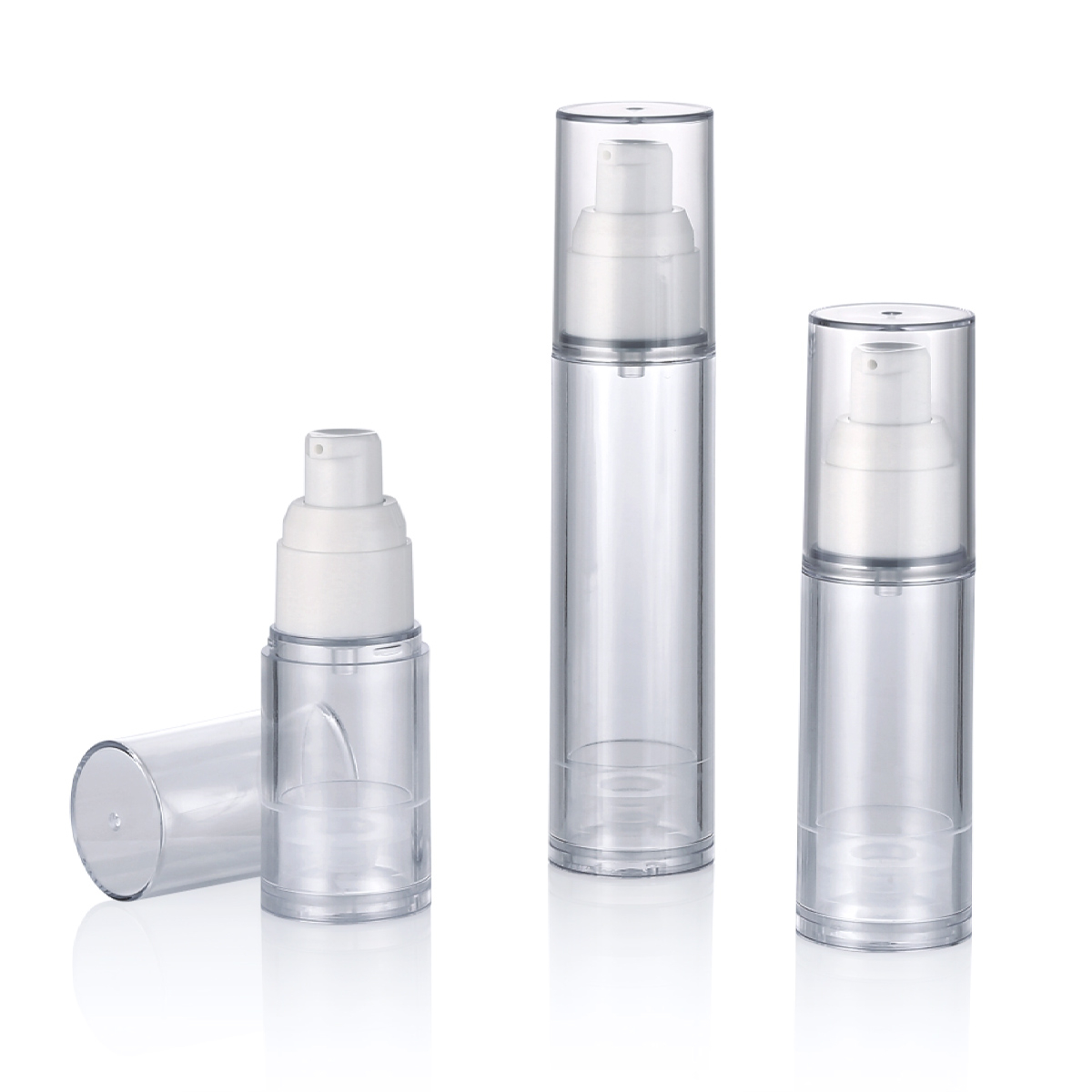 15ml 30ml 50ml chai không khí không khí tùy chỉnh bình thuốc bình không có thể tái sử dụng chai kem không có kem với bình xịt mịn l01-1