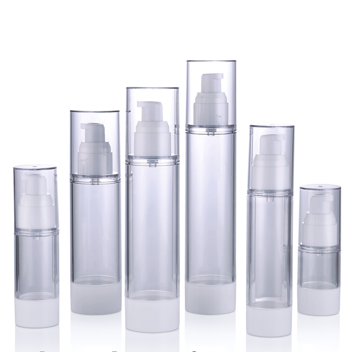 15ml 30ml 50ml 80ml 100ml 120ml Nhà máy trong kho Clear PP PS PS Không khí không khí Bơm Nhai xịt bình nhựa Victic L01