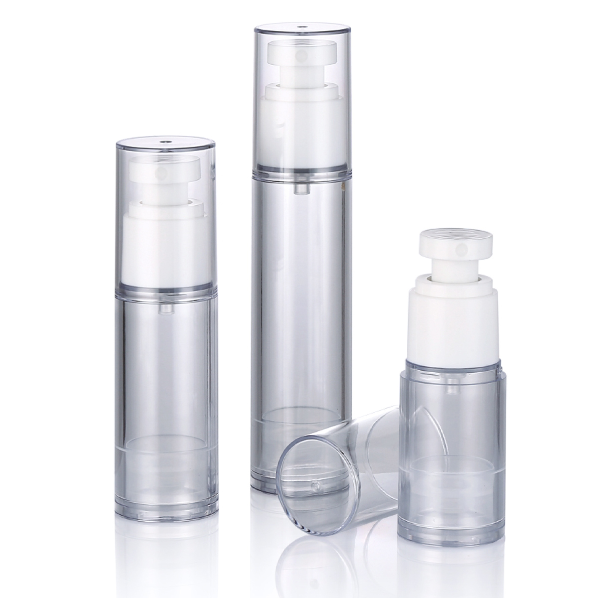 30ml 50ml 60ml 80ml 100ml Lotion có thể nạp lại bao bì mỹ phẩm Bơm huyết thanh không khí L02-1