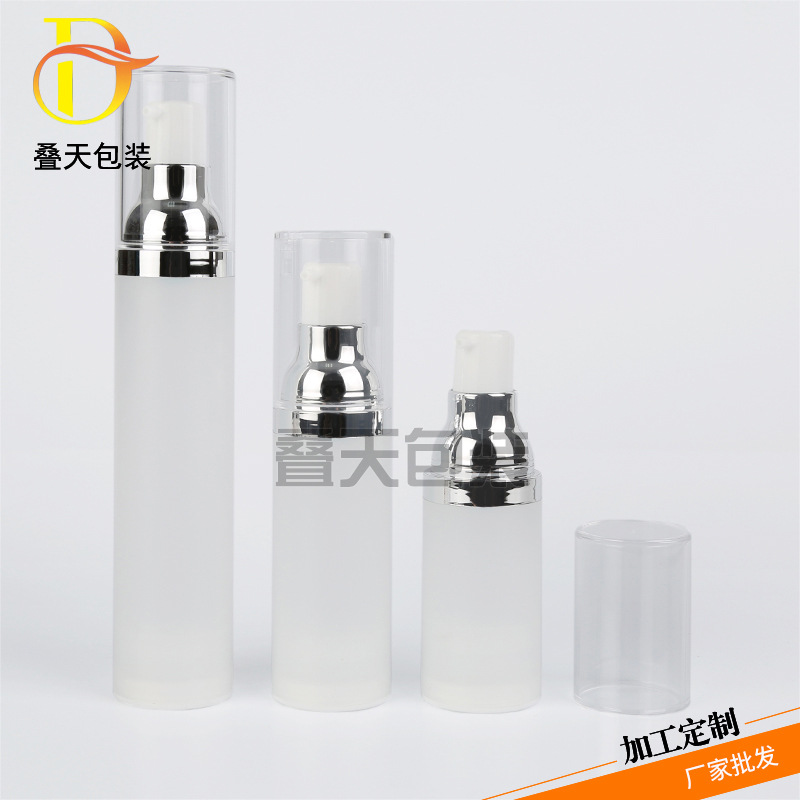 Cung cấp mới chai mỹ phẩm nhựa 15 30 50ml chai kem dưỡng da chân không
