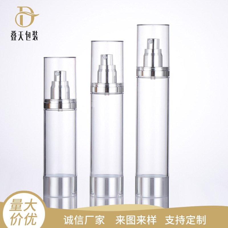80/100/120ml như chai nhựa trong suốt chai chất lỏng cách ly chai chân không