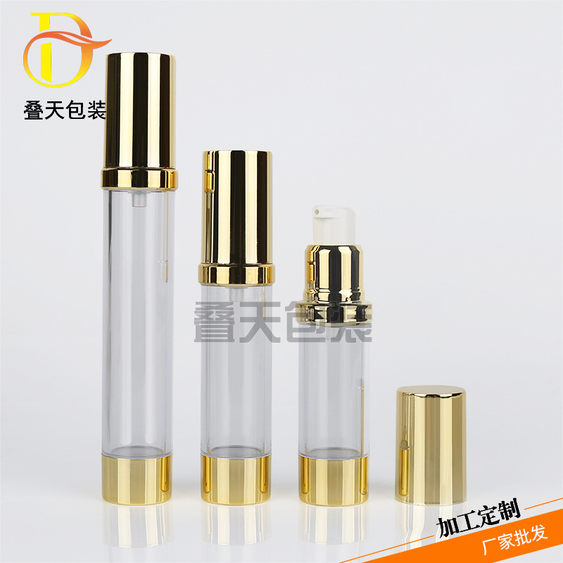 Chai bao gói phân nhóm du lịch mỹ phẩm 5 10 15ml Chai chân không Lotion Chai lỏng
